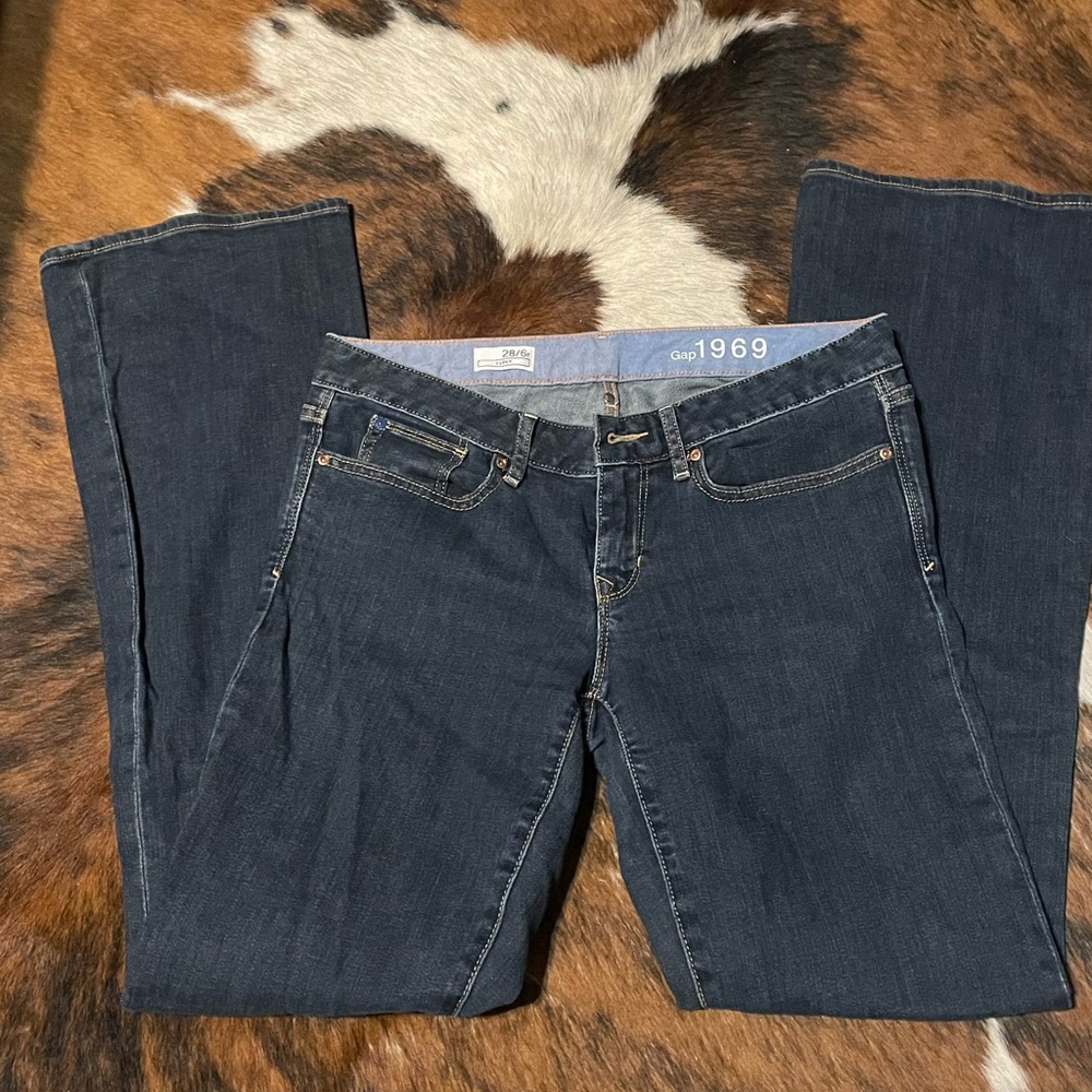 GAP Blue Boot Cut Jeans Classic Style